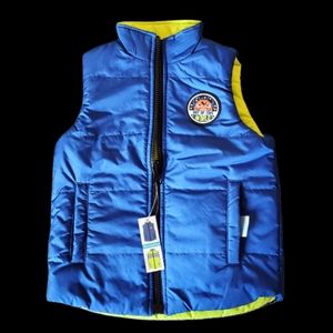 Sleeveless Reversible Jacket